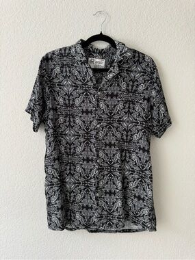 Refinery Republic Paisley Print Short-Sleeve Shirt